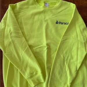 Port and Company Neon Yellow Sweatshirt